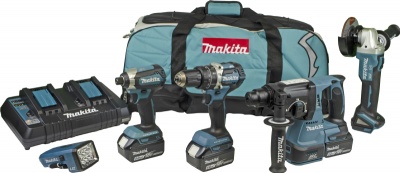 Makita DLX5042PT 18V LXT Brushless 5pc KIT